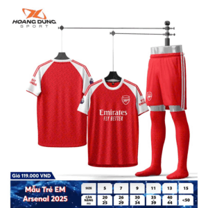 QA Trẻ em HD Arsenal 25/26