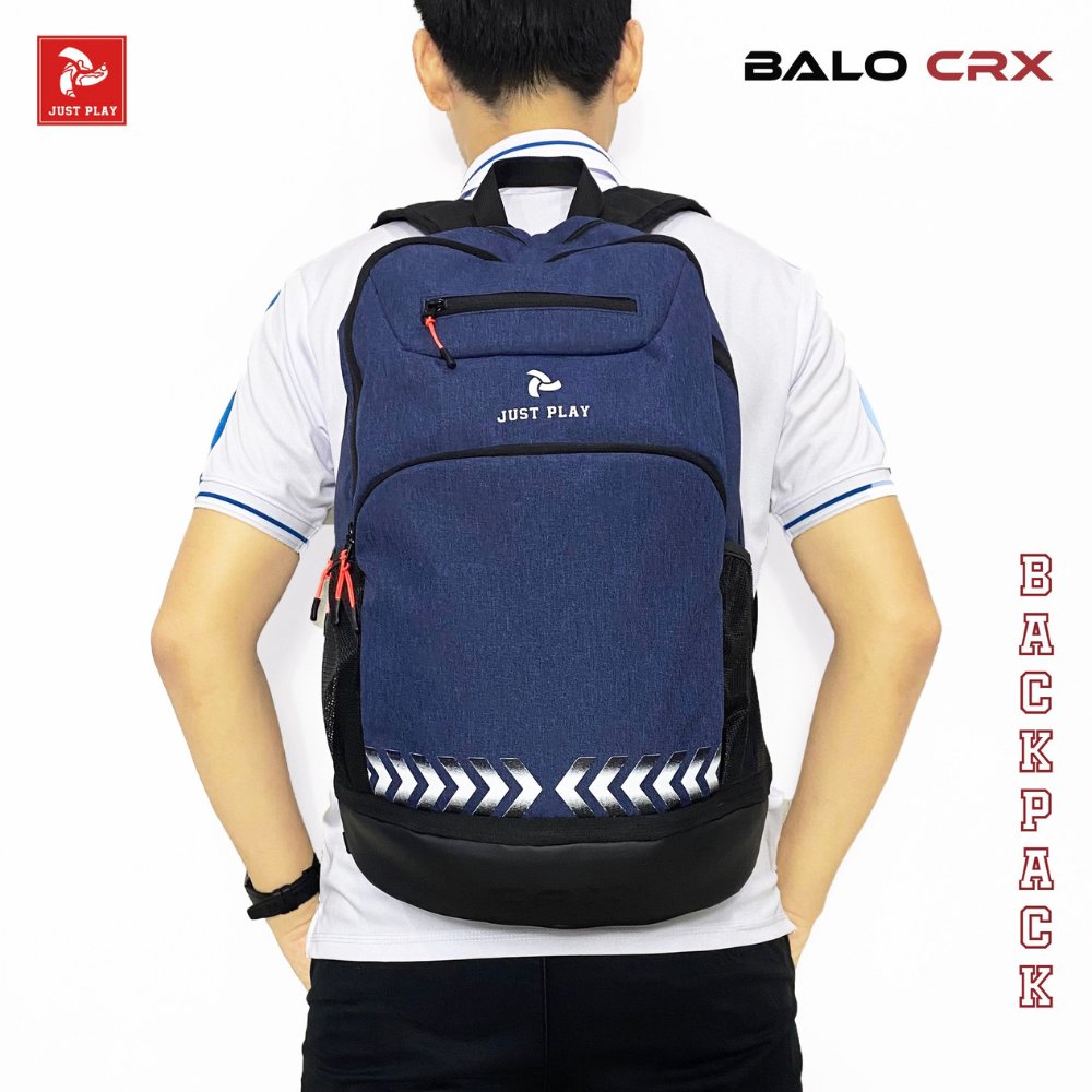 Balo thể thao Just Play CRX xanh đen 5