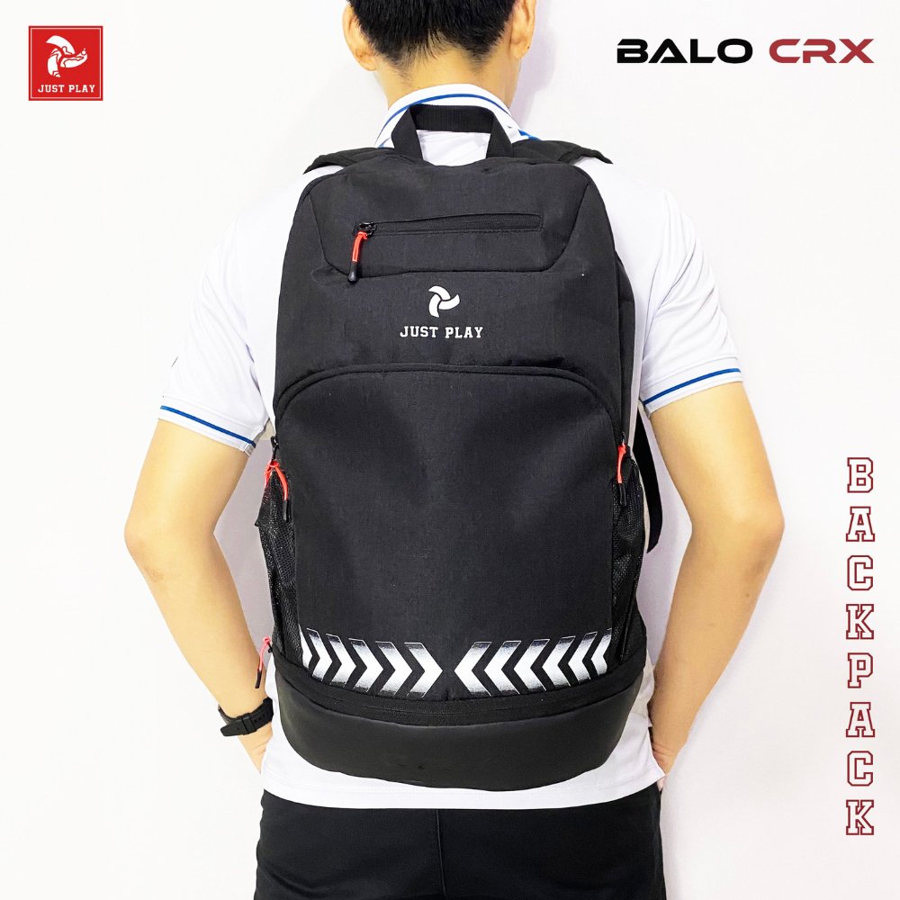 Balo thể thao Just Play CRX đen 5