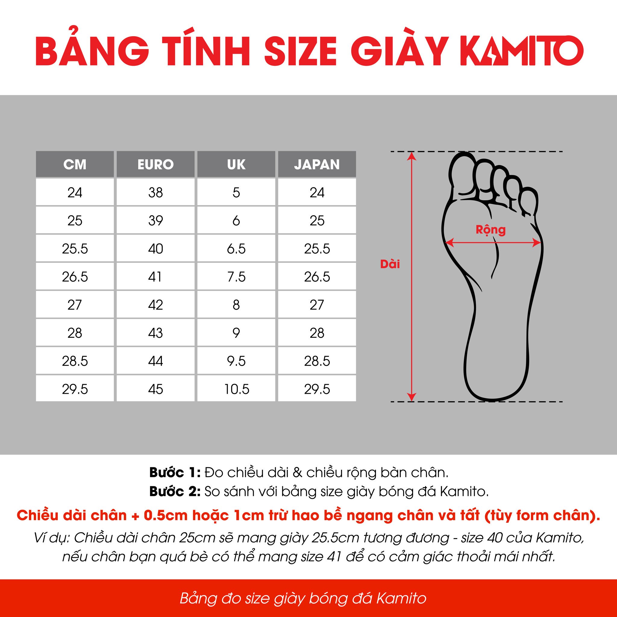 GIÀY BÓNG ĐÁ KAMITO ASSASSIN TF