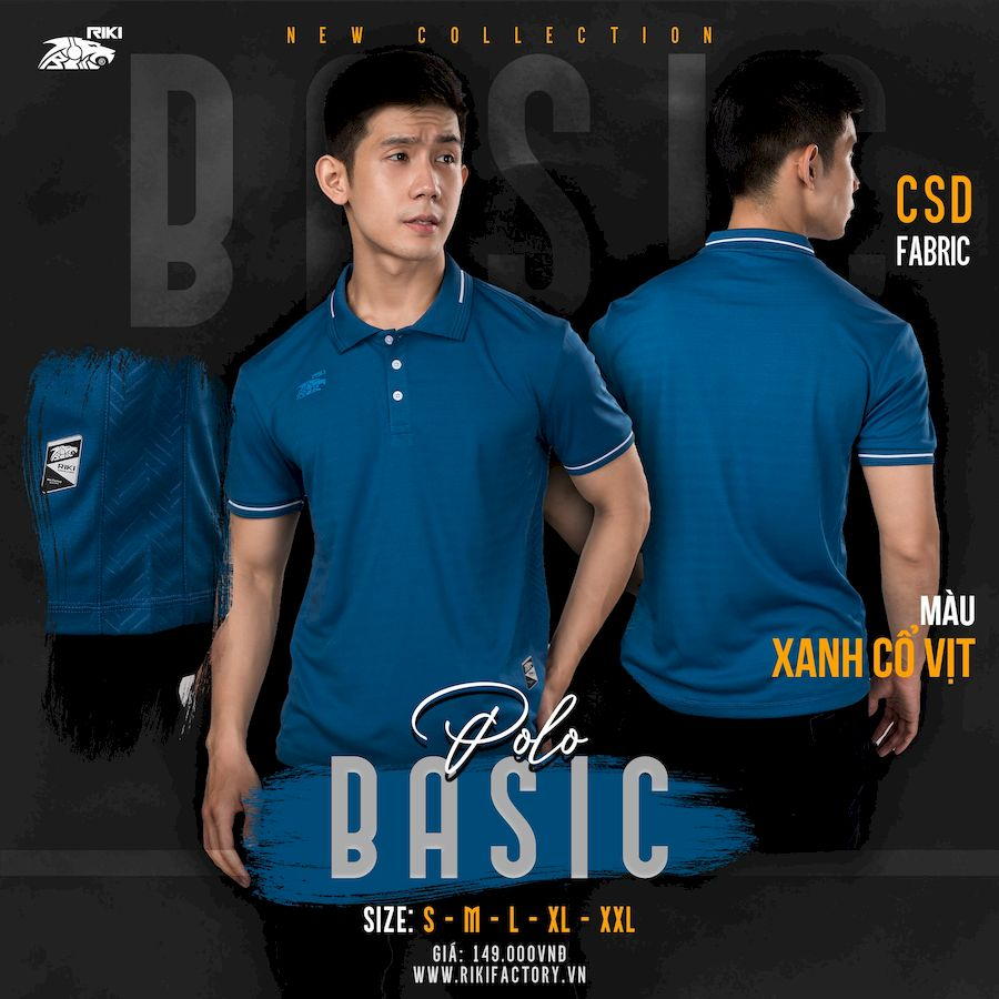Áo Polo Riki Basic - Ảnh 3
