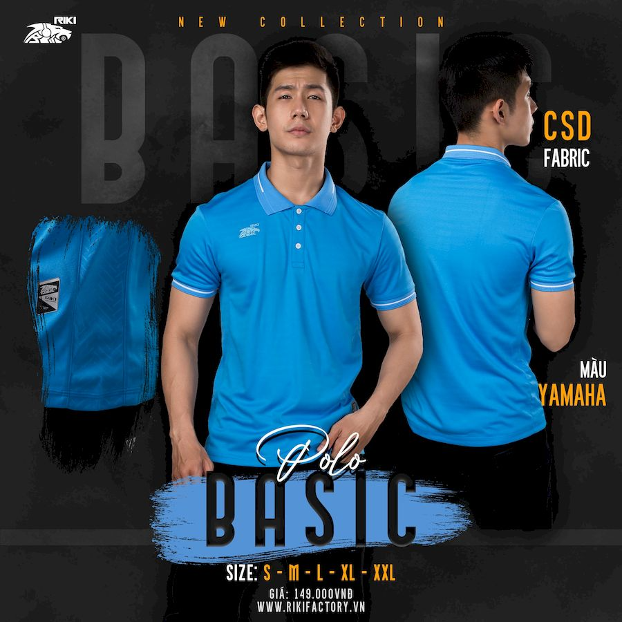 Áo Polo Riki Basic - Ảnh 4