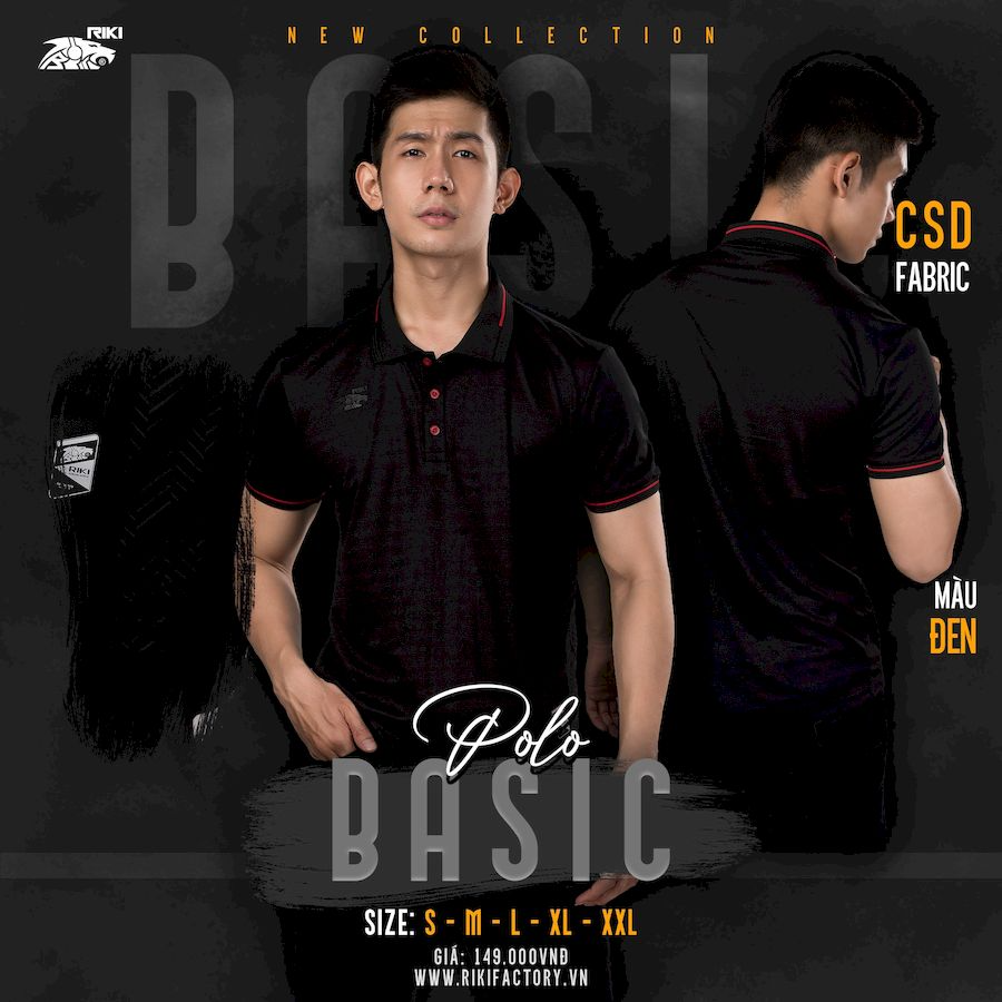 Áo Polo Riki Basic